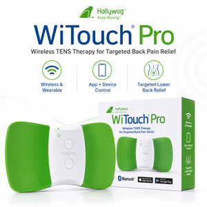 WiTouch Pro Wireless TENS Unit for Back Pain Relief