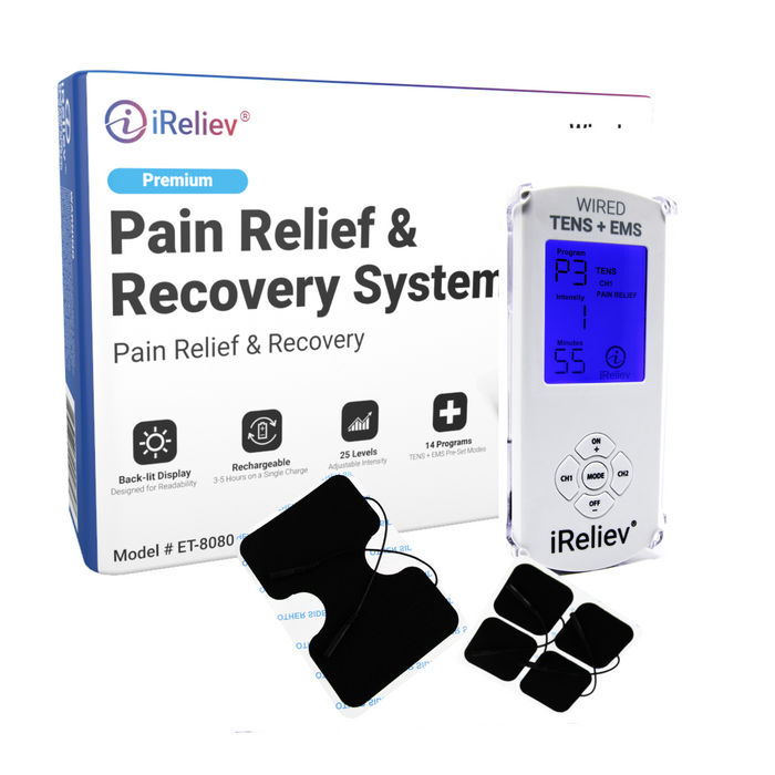 Premium TENS + EMS Pain Relief & Recovery