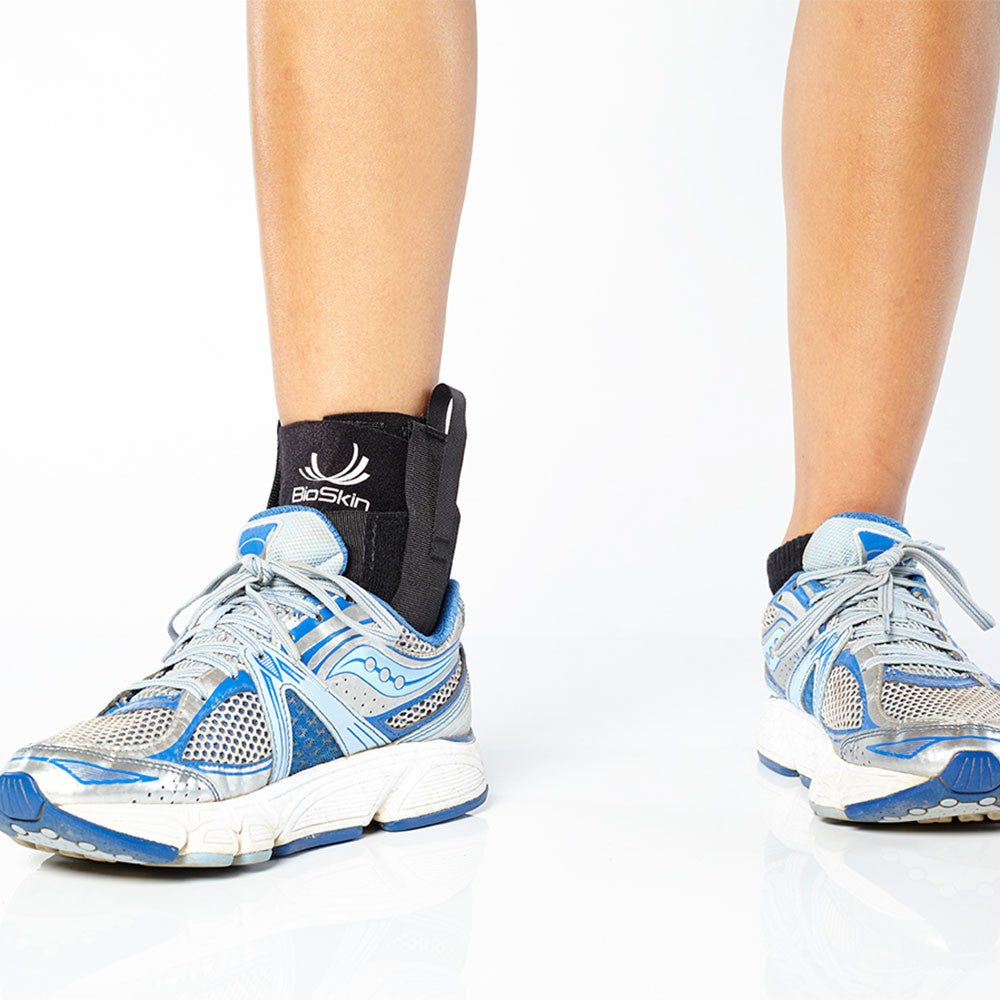 AFTR™ DC Easy-Entry Ankle Sleeve with Straps and J-Pads - Compatible w/Toe Strapping