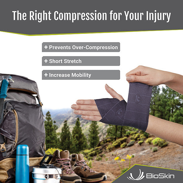 Self Adhering Mid Compression Bandage Wrap