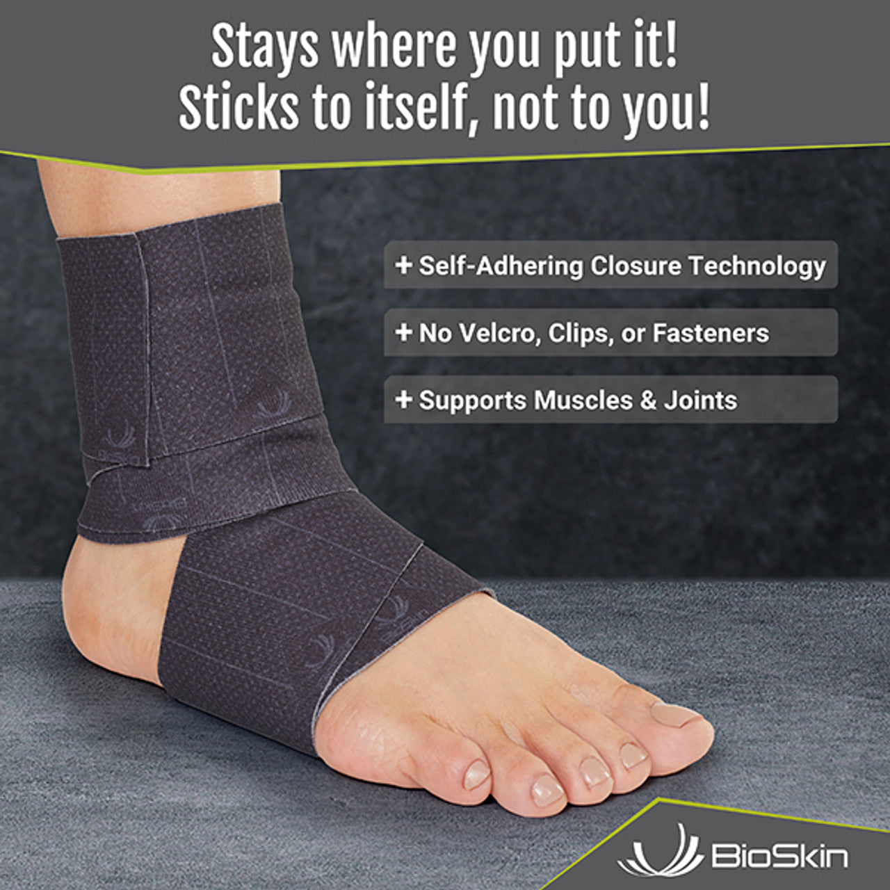 Self Adhering Compression Bandage Wrap