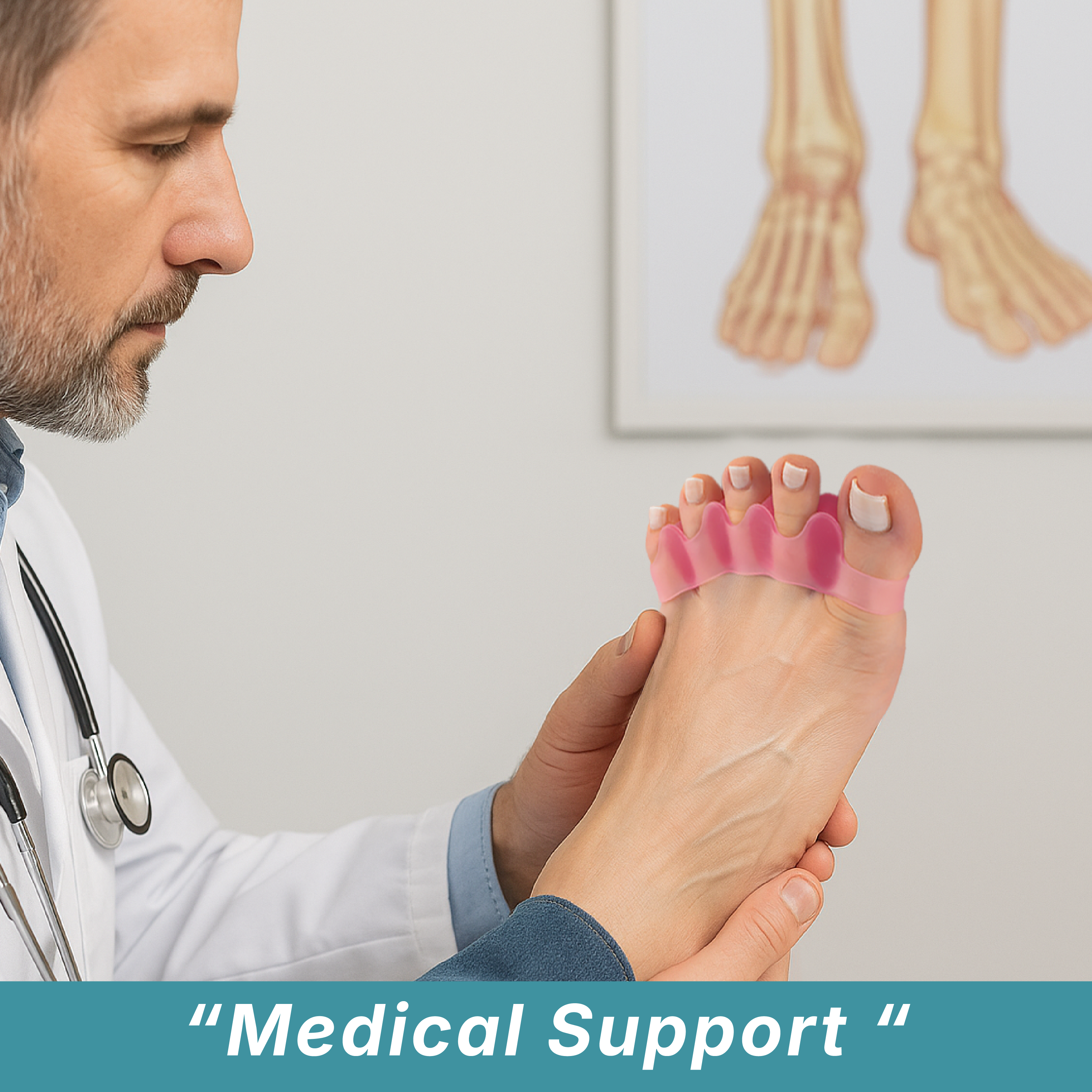 Toe Separators for Alignment and Pain Relief