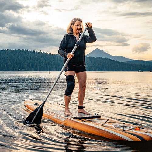 Visco Knee Sleeve with Straps