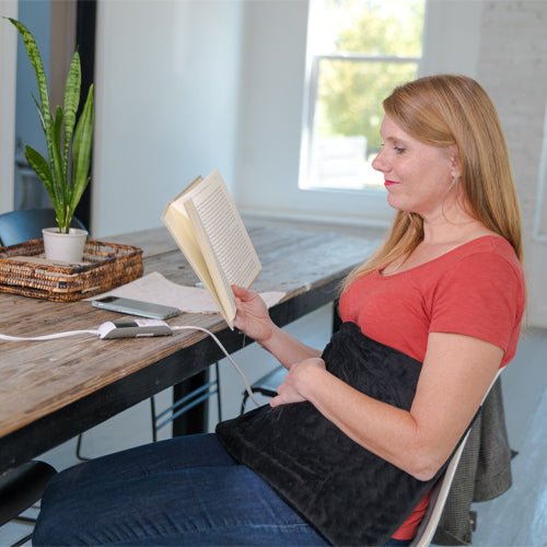 iReliev Heating Pad Ultra Soft Plush Lifestyle Portable