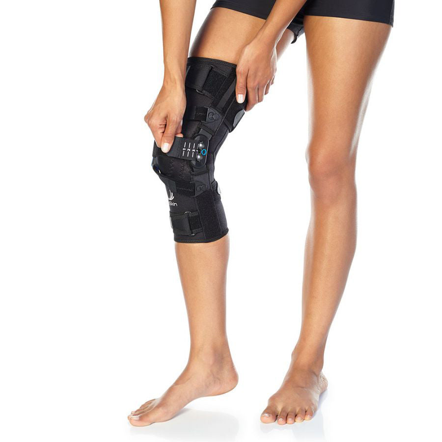 Q Lok Dynamic Patella Traction Knee Brace Pull-on