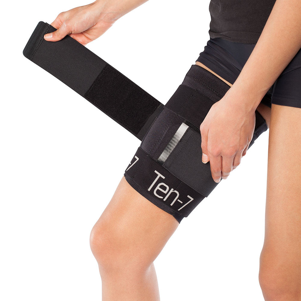 Ten-7 Knee OA & Hip OA Pain Relief Brace - Worn on Thigh