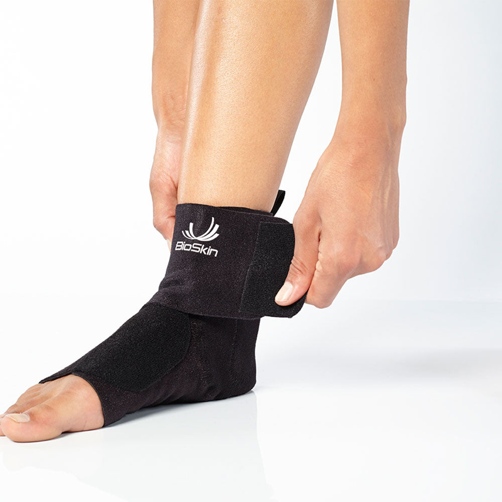 AFTR™ DC Easy-Entry Ankle Sleeve with Straps and J-Pads - Compatible w/Toe Strapping